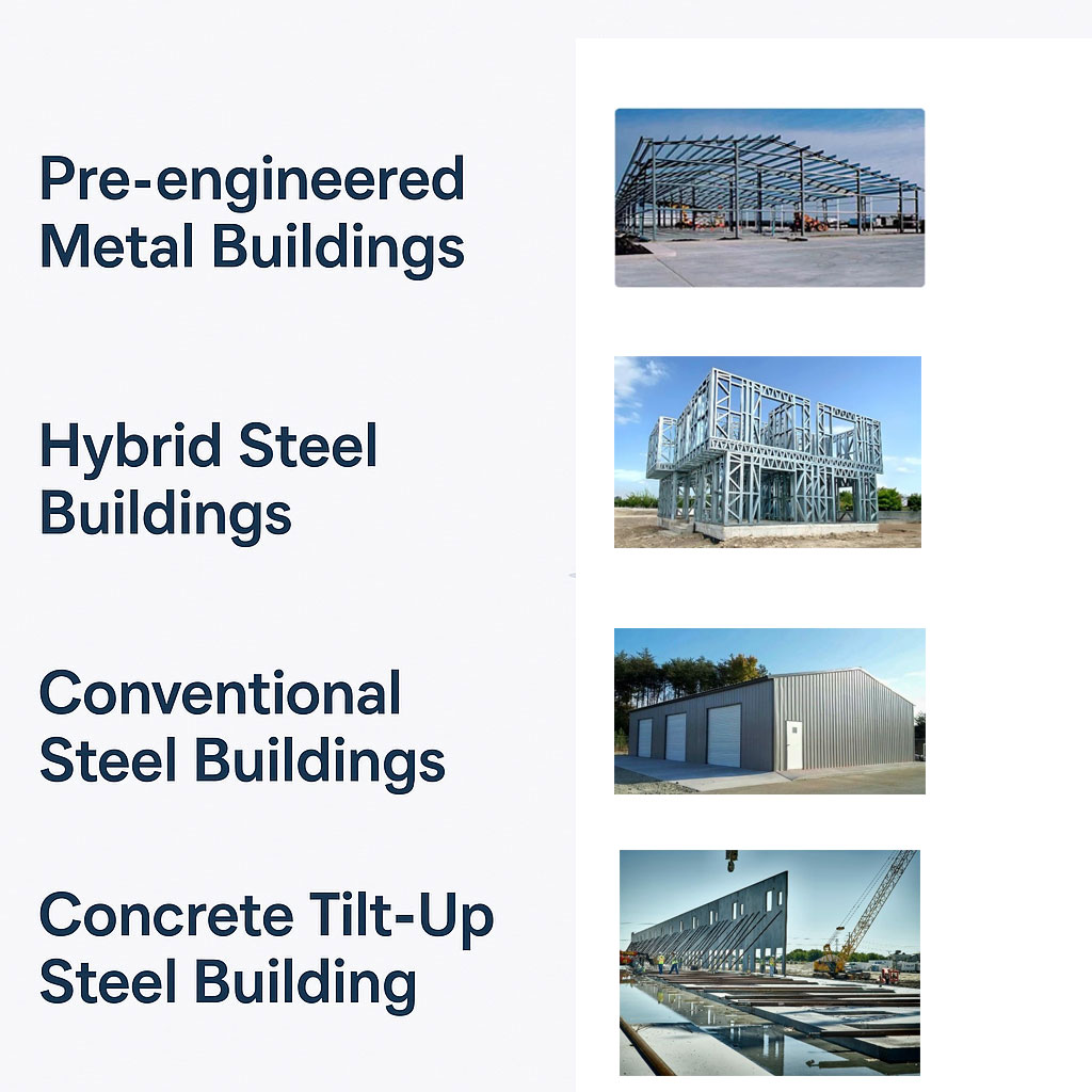 Steel building products